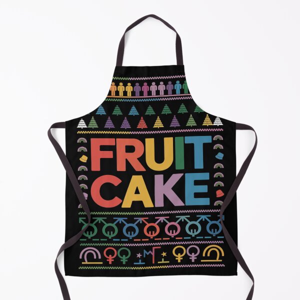 Item preview, Christmas LGBT Fruitcake Gay Pride Ugly Xmas  designed and sold by Charidana.