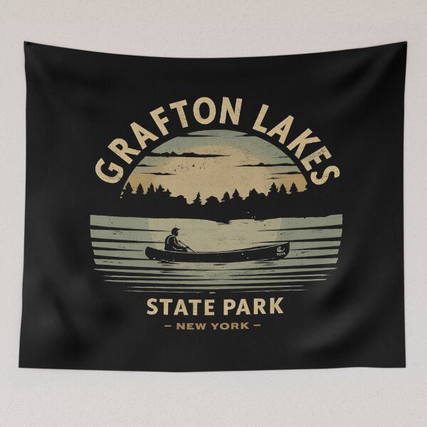 Item preview, Grafton Lakes State Park - New York  designed and sold by GoodOldVintage.