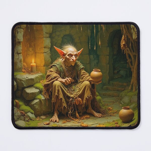 Item preview, Hobgoblin in his dark grove designed and sold by Vintage Designs +.