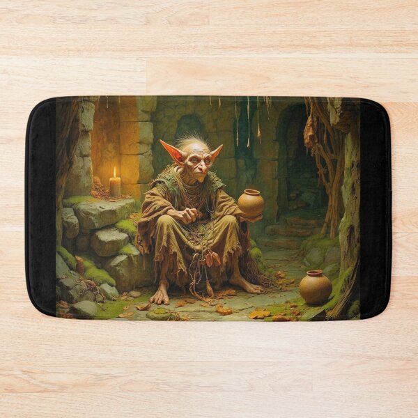 Item preview, Hobgoblin in his dark grove designed and sold by Vintage Designs +.
