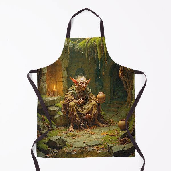 Item preview, Hobgoblin in his dark grove designed and sold by Vintage Designs +.