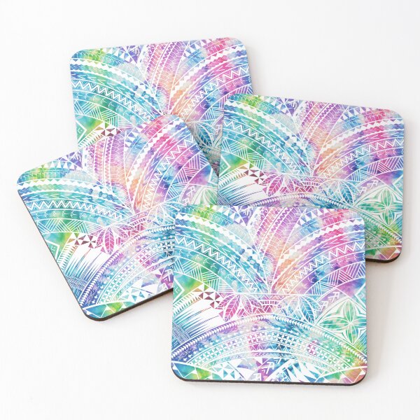Item preview, Pasifika Rainbow Waves designed and sold by RascalMacKai.