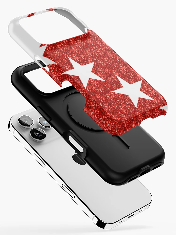 Thumbnail 2 of 4, iPhone Case, Red Rhinestone Tree designed and sold by TheIconSmith.