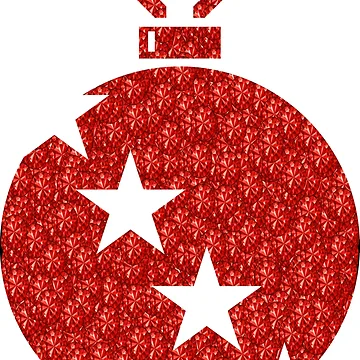Artwork thumbnail, Red Rhinestone Tree by TheIconSmith