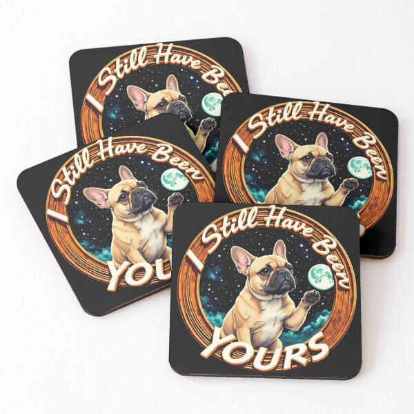 Item preview, French Bulldog Under Moonlight With Loving Quote designed and sold by e-camelleone.