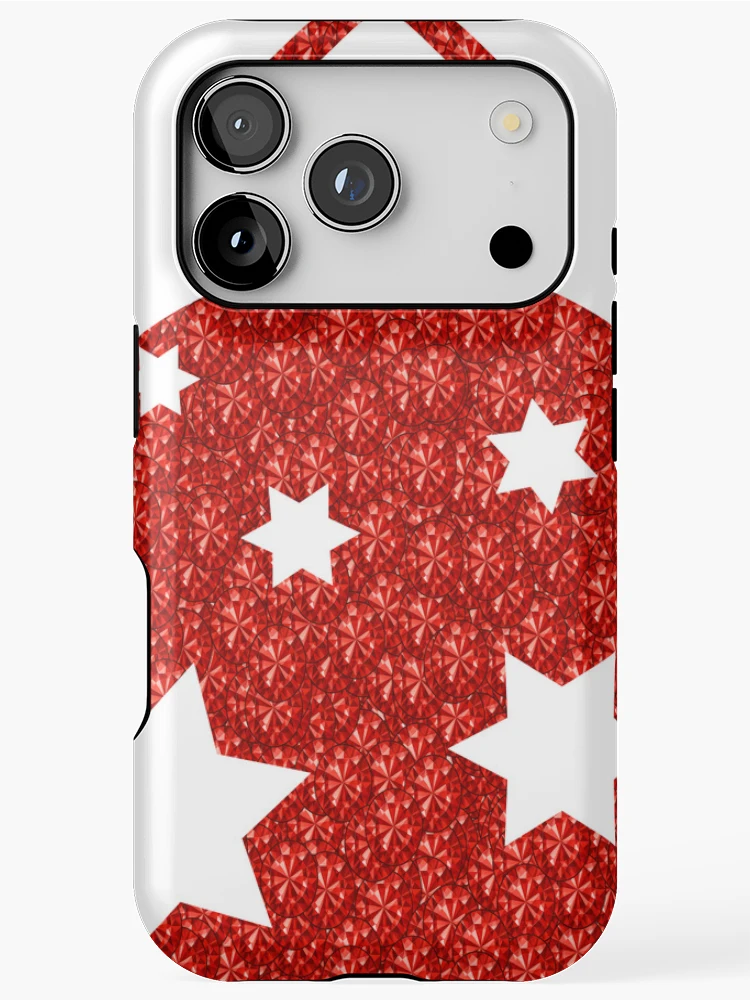 Thumbnail 1 of 4, iPhone Case, Red Rhinestone Tree designed and sold by TheIconSmith.