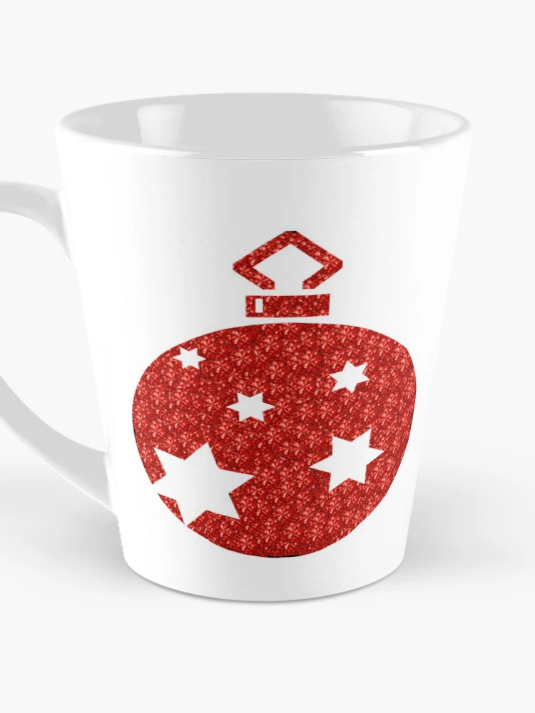 Thumbnail 3 of 4, Coffee Mug, Red Rhinestone Tree designed and sold by TheIconSmith.