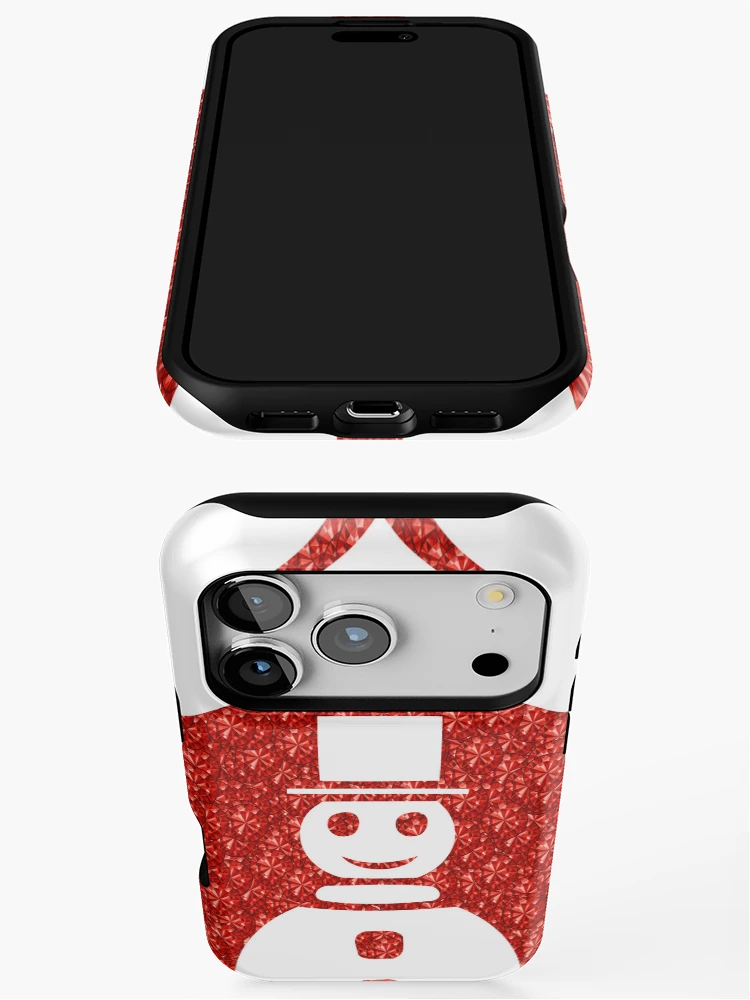 Thumbnail 3 of 4, iPhone Case, Red Rhinestone Tree designed and sold by TheIconSmith.