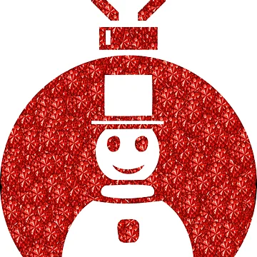 Artwork thumbnail, Red Rhinestone Tree by TheIconSmith