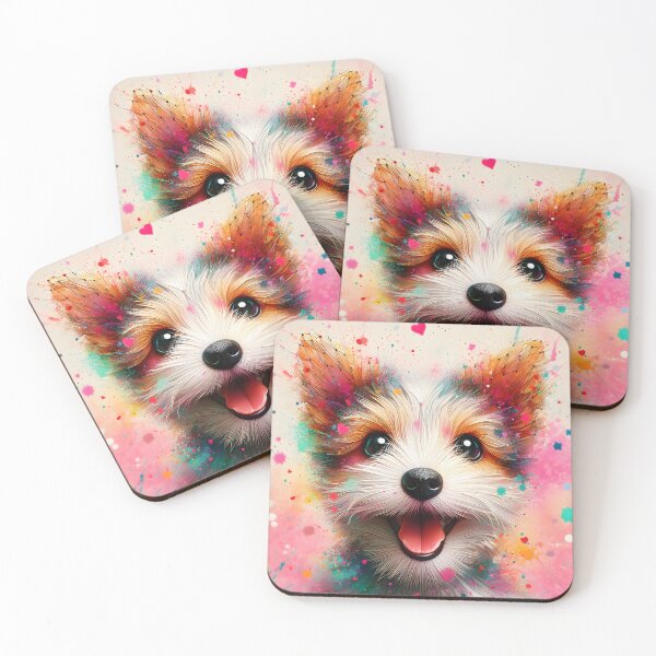 Item preview, Vibrant Fox Terrier Delight designed and sold by Cuddle critters.