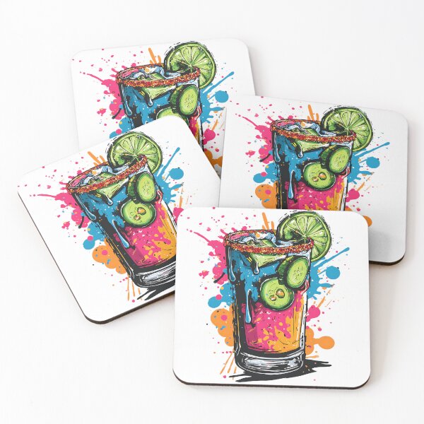 Item preview, Funky Retro Lemon Slice Juice Glass | Vibrant Citrus Pattern designed and sold by Artania21.