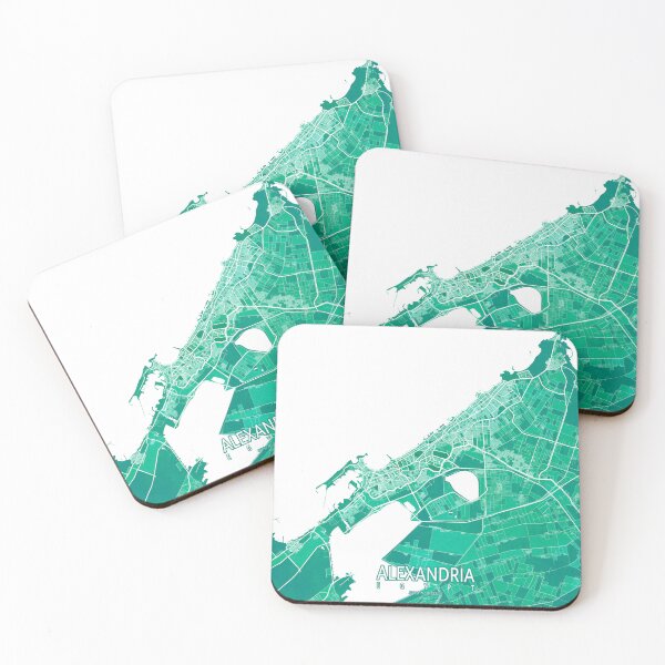 Item preview, Alexandria City Map of Egypt - Watercolor designed and sold by deMAP.