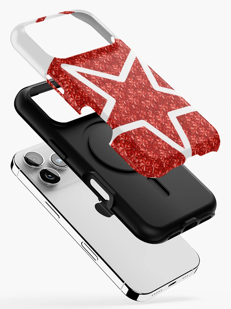 Thumbnail 2 of 4, iPhone Case, Red Rhinestone Tree designed and sold by TheIconSmith.