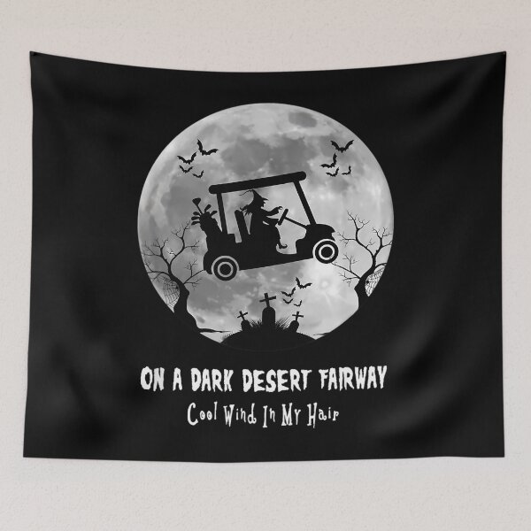 Item preview, On A Dark Desert Fairway Golf Witch Cool Wind In My Hair  	 designed and sold by bbcncejauf75.
