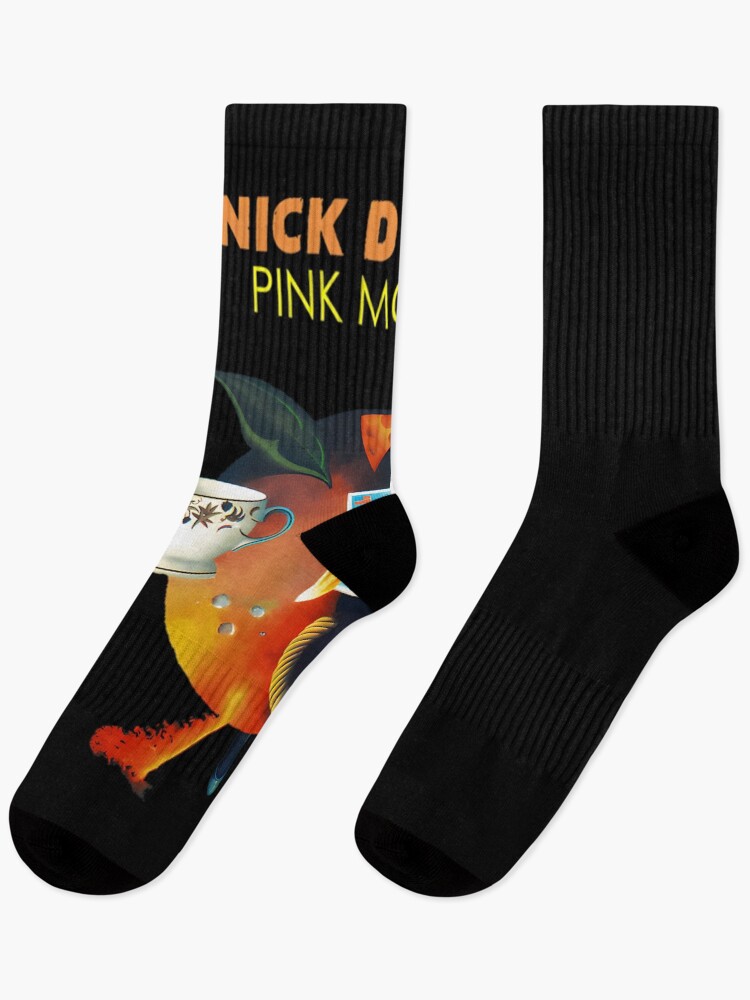 Thumbnail 1 of 5, Socks, Pink Moon designed and sold by ModaPriNTonv.