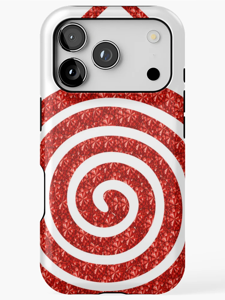 Thumbnail 1 of 4, iPhone Case, Red Rhinestone Tree designed and sold by TheIconSmith.