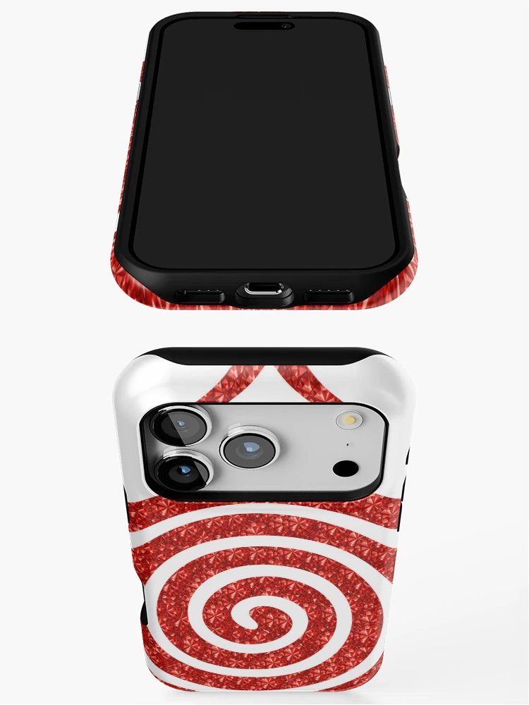 Thumbnail 3 of 4, iPhone Case, Red Rhinestone Tree designed and sold by TheIconSmith.