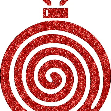 Artwork thumbnail, Red Rhinestone Tree by TheIconSmith