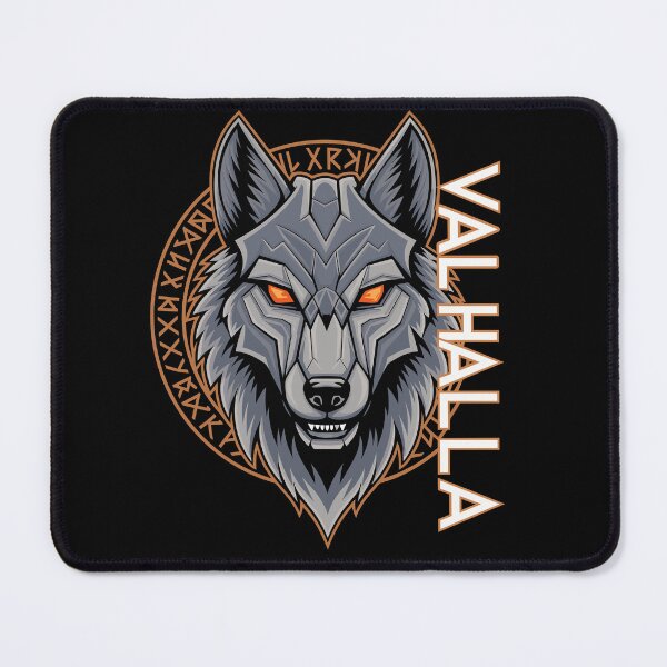 Item preview, Nordic Wolf Valhalla Runen Design designed and sold by Svenniibee.
