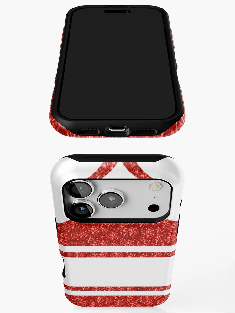 Thumbnail 3 of 4, iPhone Case, Red Rhinestone Tree designed and sold by TheIconSmith.