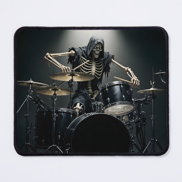 Item preview, skeleton drummer designed and sold by GIFT4S.