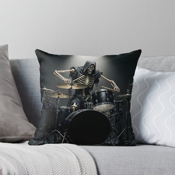 Item preview, skeleton drummer designed and sold by GIFT4S.