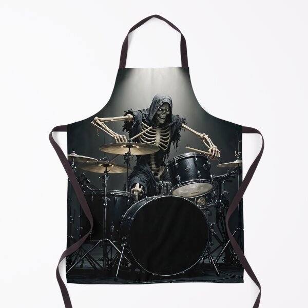 Item preview, skeleton drummer designed and sold by GIFT4S.