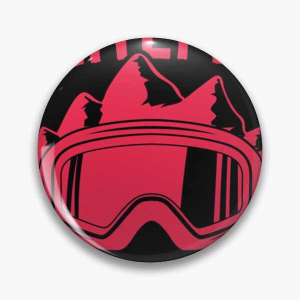 Item preview, Whitefish Ski Resort Montana Goggles Red Classic 		 designed and sold by dedgnibhje44.