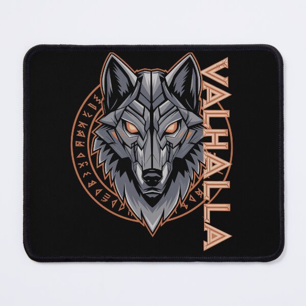 Item preview, Nordic Wolf Valhalla Runen Design designed and sold by Svenniibee.