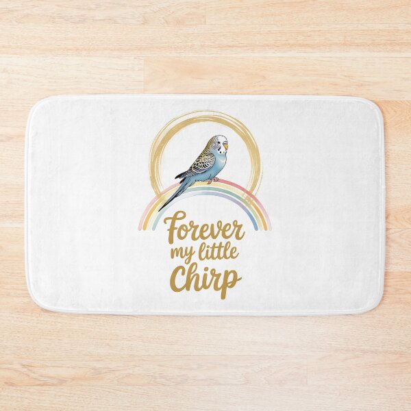 Item preview, Budgie Parakeet Memorial Forever My Little Chirp designed and sold by Blok45.