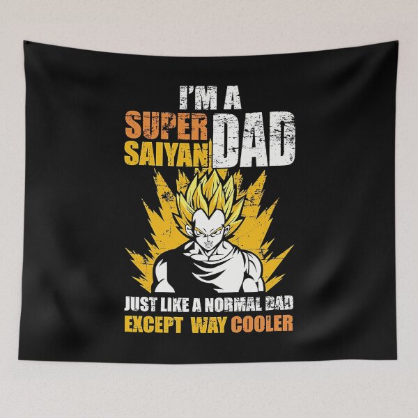 Item preview, Vintage Super Saiyan Dad Quotes  	 designed and sold by dhjyuekh30.