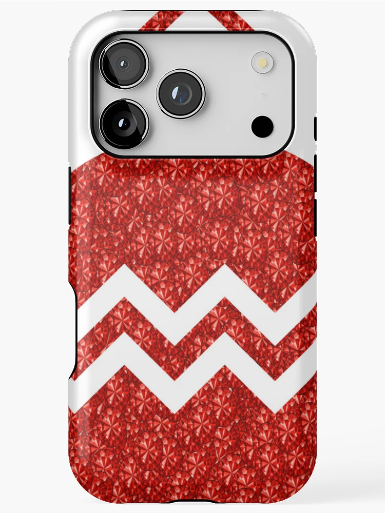Thumbnail 1 of 4, iPhone Case, Red Rhinestone Tree designed and sold by TheIconSmith.