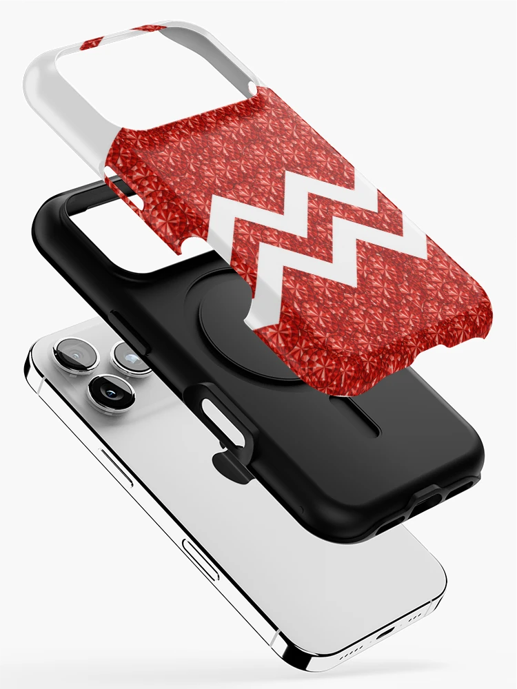 Thumbnail 2 of 4, iPhone Case, Red Rhinestone Tree designed and sold by TheIconSmith.