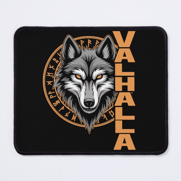Item preview, Nordic Wolf Valhalla Runen Design designed and sold by Svenniibee.