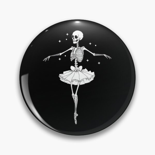 Item preview, Cute Skeleton Ballerina – Funny Halloween Ballet Dancer Design designed and sold by MomentumbyOla.