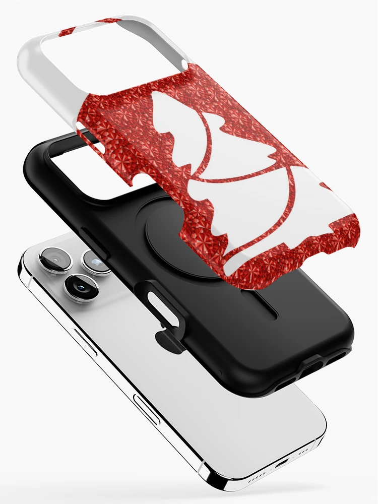 Thumbnail 2 of 4, iPhone Case, Red Rhinestone Tree designed and sold by TheIconSmith.