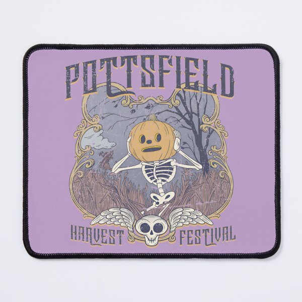 Item preview, Pottsfield Harvest Festival Spooky Pumpkin Skeleton Art By Merch, Limited Edition, Perfect Gift For designed and sold by davidxcdesigs.