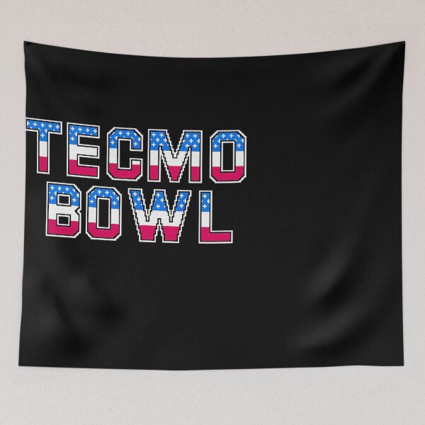 Item preview, Tecmo Bowl Logo designed and sold by MikeGish.