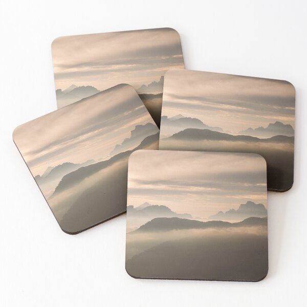 Item preview, Golden Mist Over the Dolomites designed and sold by alicjamiekina.