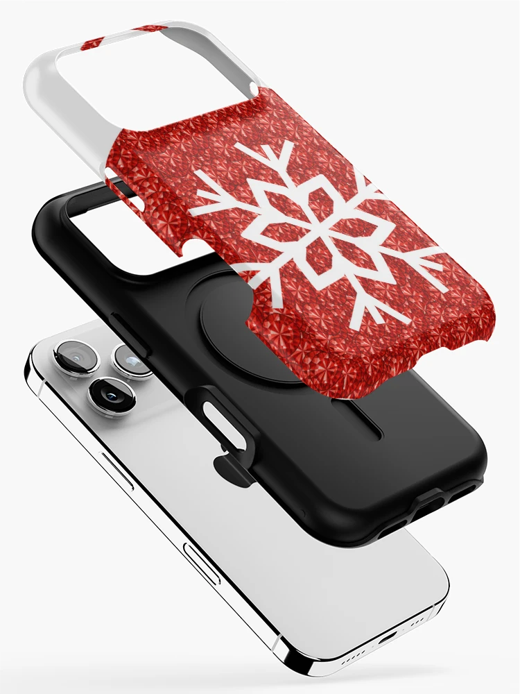 Thumbnail 2 of 4, iPhone Case, Red Rhinestone Tree designed and sold by TheIconSmith.