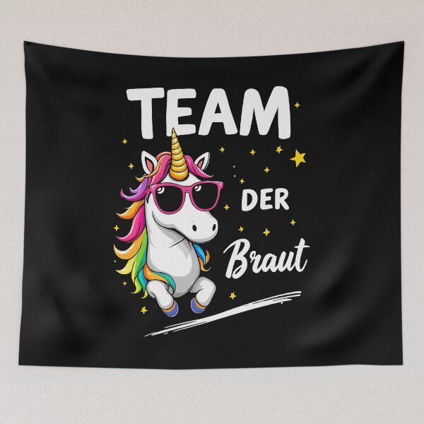 Item preview, Unicorn Team Bride Dapping Unicorn Wedding Humor designed and sold by Svenniibee.