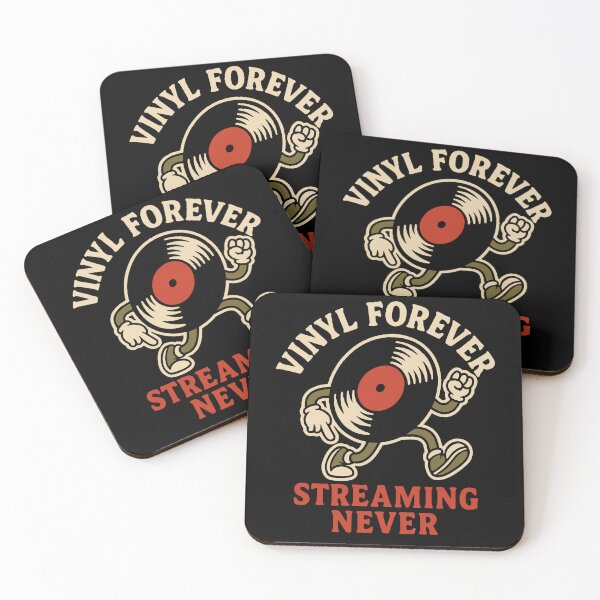 Item preview, Vinyl Forever Streaming Never Music Lovers designed and sold by LuminOrb.
