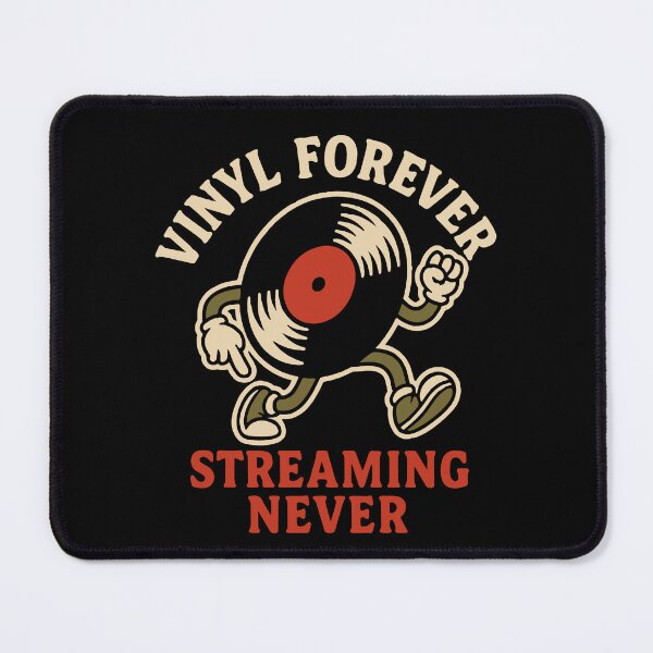 Item preview, Vinyl Forever Streaming Never Music Lovers designed and sold by LuminOrb.