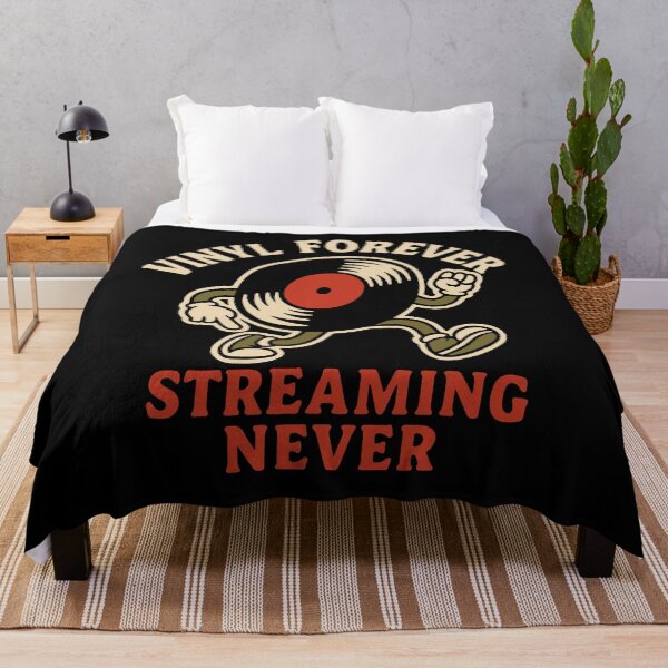 Item preview, Vinyl Forever Streaming Never Music Lovers designed and sold by LuminOrb.