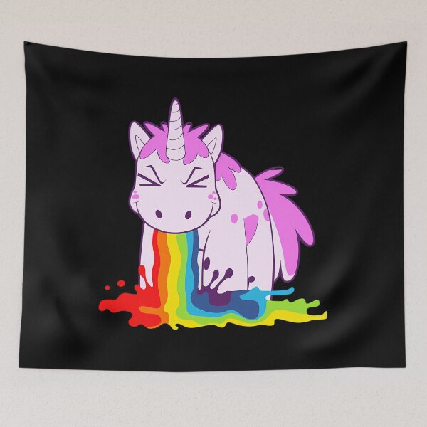 Item preview, Unicorn 'I Puke Rainbows!'  	 designed and sold by lbigvezshpm41.