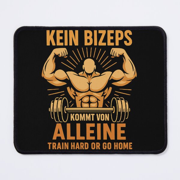 Item preview, Bodybuilder Shirt Motivation Gym Sport Train Hard designed and sold by Svenniibee.