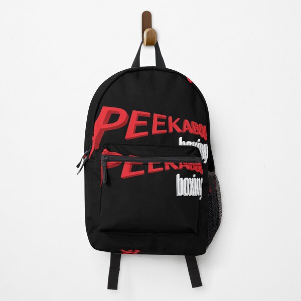 Item preview, Peekaboo Boxing – Bold 3D Typography Design for Fight Fans designed and sold by simpledarkwavewisdom.