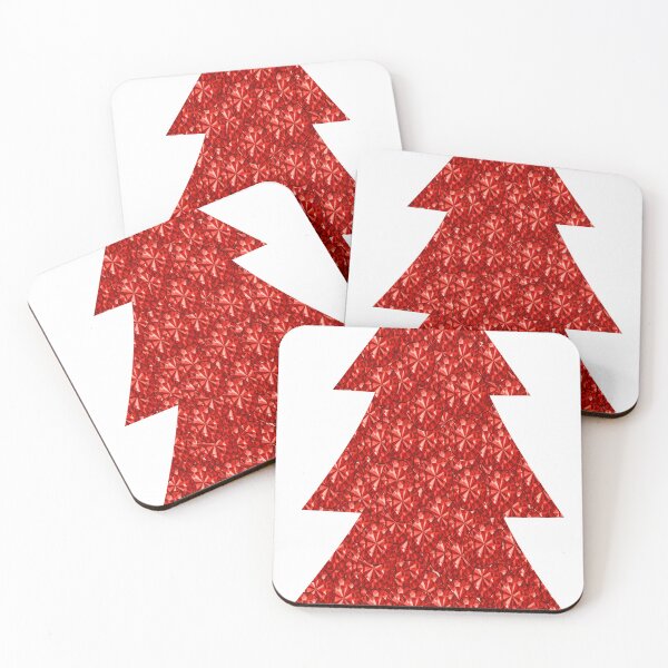Item preview, Red Rhinestone  Christmas Tree designed and sold by TheIconSmith.