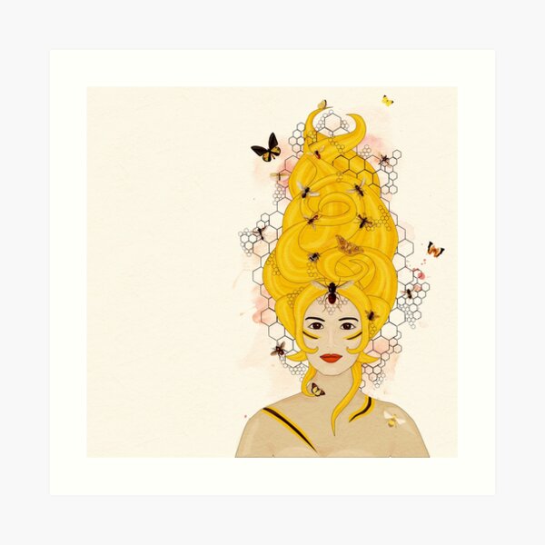 Rococo: The Queen Bee Art Print