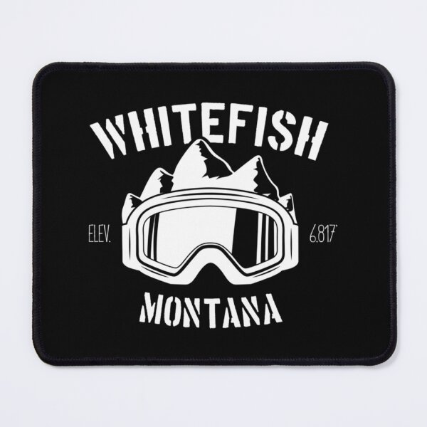 Item preview, Whitefish Ski Resort Montana Snowboard Goggles Classic 		 designed and sold by dedgnibhje44.